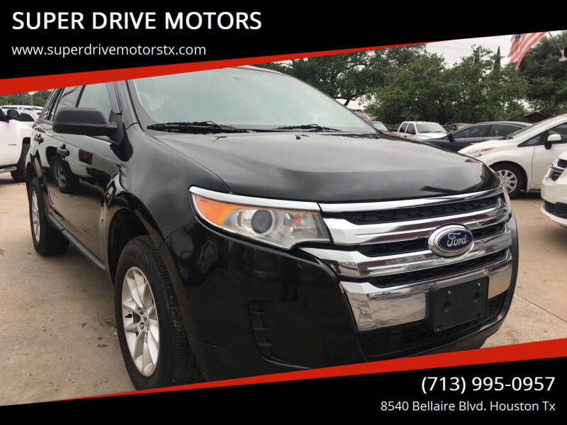 2014 Ford Edge for sale at SUPER DRIVE MOTORS in Houston TX