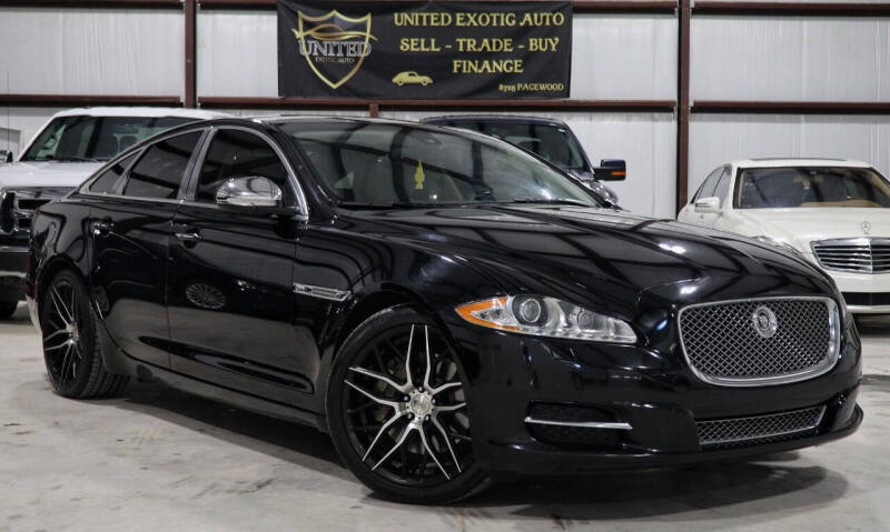 2012 Jaguar XJ for sale at United Exotic Auto in Houston TX