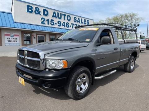 2005 Dodge Ram 1500 for sale at B & D Auto Sales Inc. in Fairless Hills PA