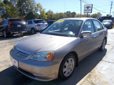 2002 Honda Civic for sale at High Country Motors in Mountain Home AR