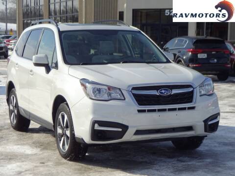 2018 Subaru Forester for sale at RAVMOTORS - CRYSTAL in Crystal MN
