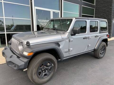 2019 Jeep Wrangler Unlimited for sale at Autohaus Group of St. Louis MO - 40 Sunnen Drive Lot in Saint Louis MO
