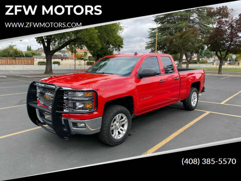 2014 Chevrolet Silverado 1500 for sale at ZFW MOTORS in Soquel CA