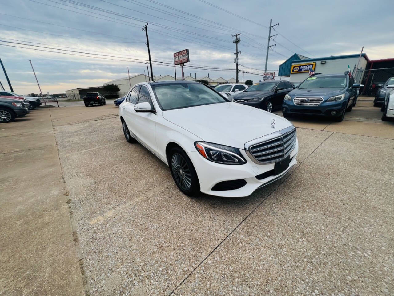 2015 Mercedes-Benz C-Class for sale at Drive Way Autos in Garland, TX