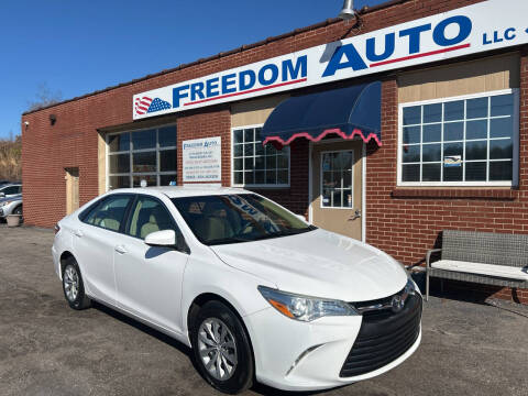 2015 Toyota Camry for sale at FREEDOM AUTO LLC in Wilkesboro NC
