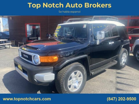 2007 Toyota FJ Cruiser 4WD for sale at Top Notch Auto Brokers in McHenry IL