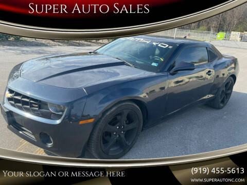 2013 Chevrolet Camaro for sale at Super Auto in Fuquay Varina NC