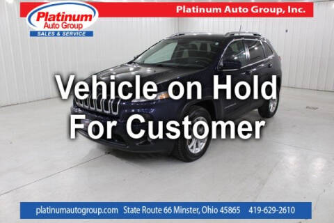 2014 Jeep Cherokee for sale at Platinum Auto Group Inc. in Minster OH