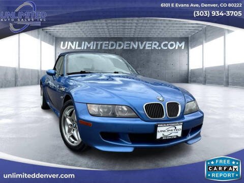 2000 BMW Z3 for sale at Unlimited Auto Sales in Denver CO