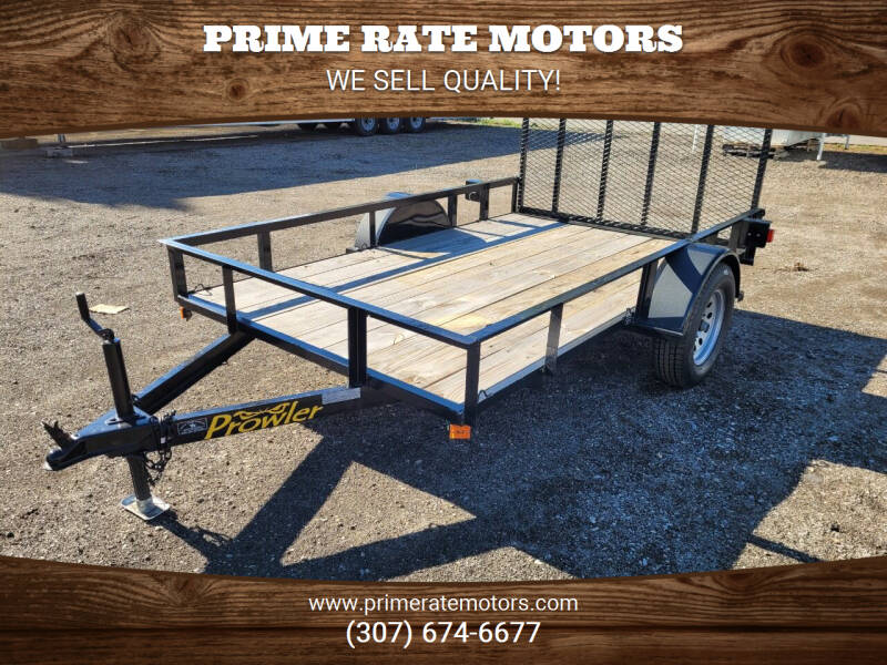 2022 Diamond-T 77"x10' Utility Trailer for sale at PRIME RATE MOTORS in Sheridan WY