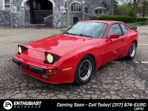 1986 Porsche 944 for sale at Enthusiast Autohaus in Sheridan IN