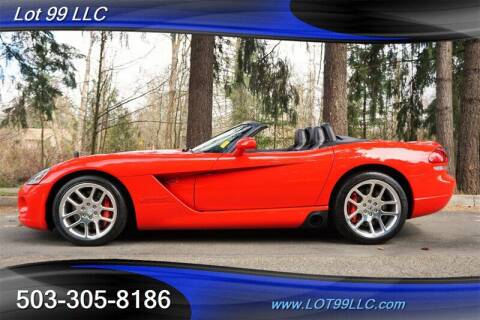 2004 Dodge Viper for sale at LOT 99 LLC in Milwaukie OR
