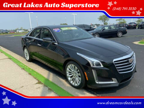 2017 Cadillac CTS for sale at Great Lakes Auto Superstore in Waterford Township MI