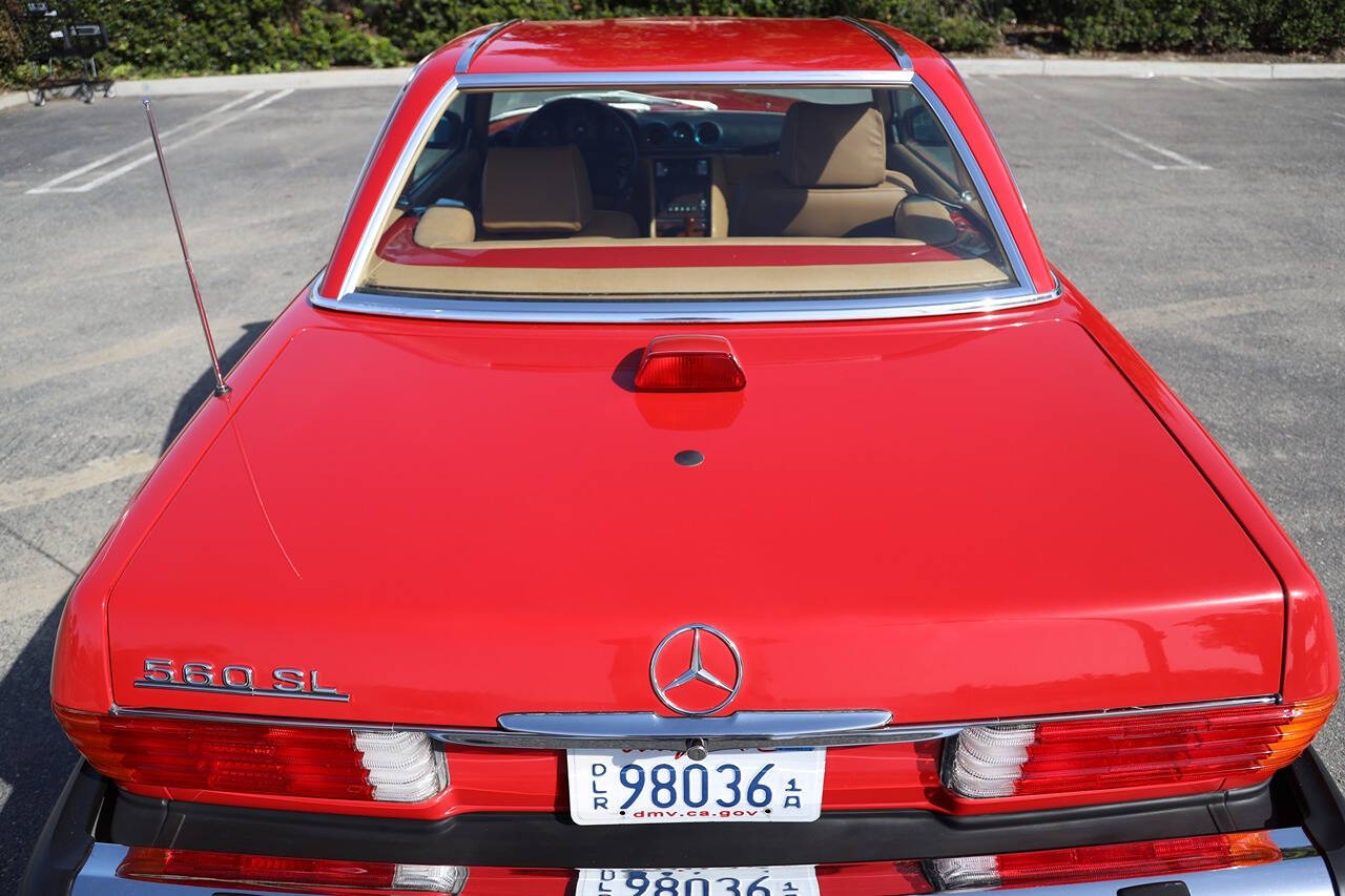 1987 Mercedes-Benz 560-Class for sale at DE AUTOS INC in San Juan Capistrano, CA