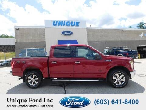 2015 Ford F-150 for sale at Unique Motors of Chicopee - Unique Ford in Goffstown NH