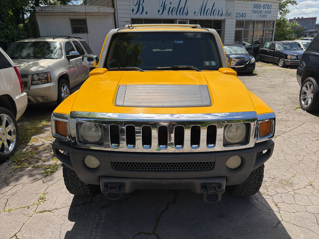 Yellow 2006 HUMMER H3 Base 4dr SUV 4WD 2