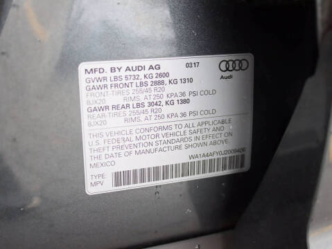 2018 Audi SQ5 3.0T quattro Premium Plus