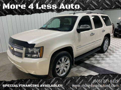 2013 Chevrolet Tahoe for sale at More 4 Less Auto in Sioux Falls SD