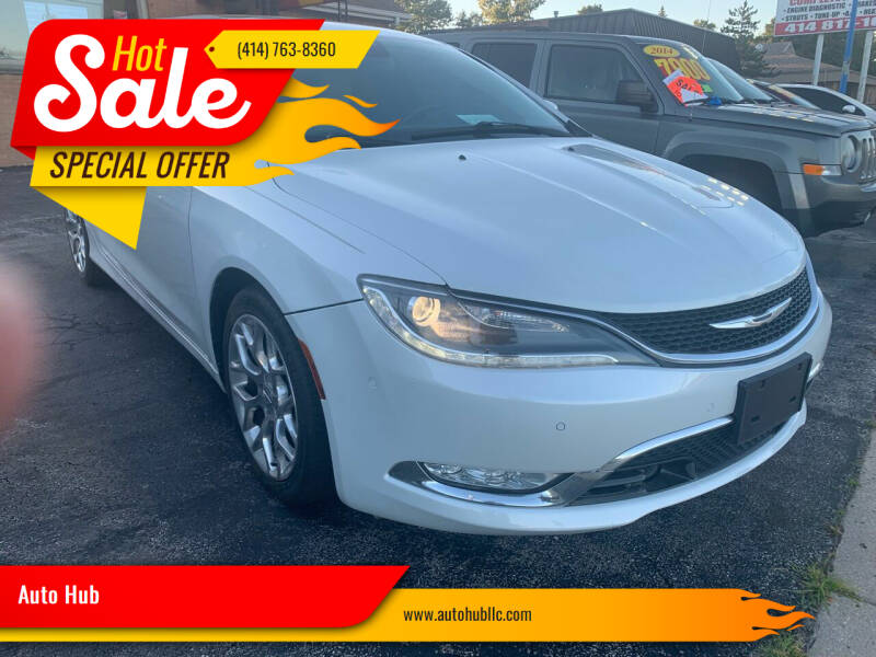 2015 Chrysler 200 for sale at Auto Hub in Greenfield WI