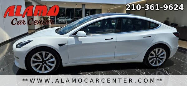 White 2018 Tesla Model 3 Long Range AWD Long Range 4dr Fastback 2