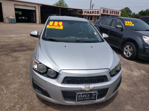 2013 Chevrolet Sonic for sale at BIG 7 USED CARS INC in League City TX