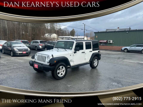 2017 Jeep Wrangler Unlimited for sale at DAN KEARNEY'S USED CARS in Center Rutland VT