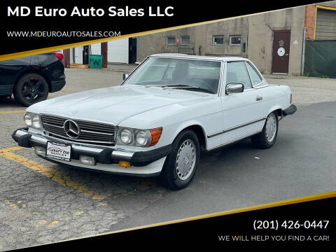 1989 Mercedes-Benz 560-Class for sale at MD Euro Auto Sales LLC in Hasbrouck Heights NJ
