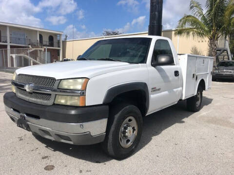 2003 Chevrolet Silverado 2500HD for sale at Florida Cool Cars in Fort Lauderdale FL
