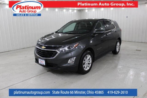2018 Chevrolet Equinox for sale at Platinum Auto Group Inc. in Minster OH