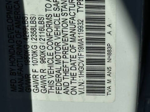 2021 Honda Accord LX