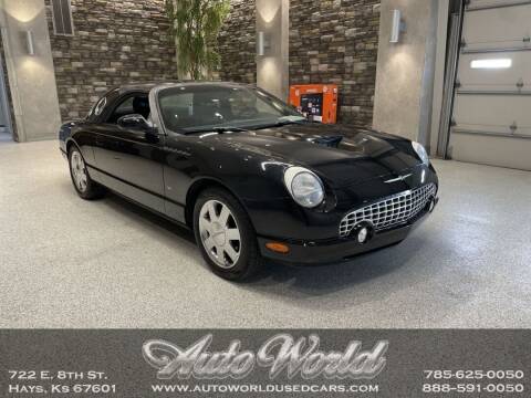 2003 Ford Thunderbird for sale at Auto World Used Cars in Hays KS