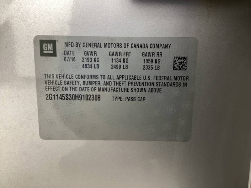 2017 Chevrolet Impala Premier