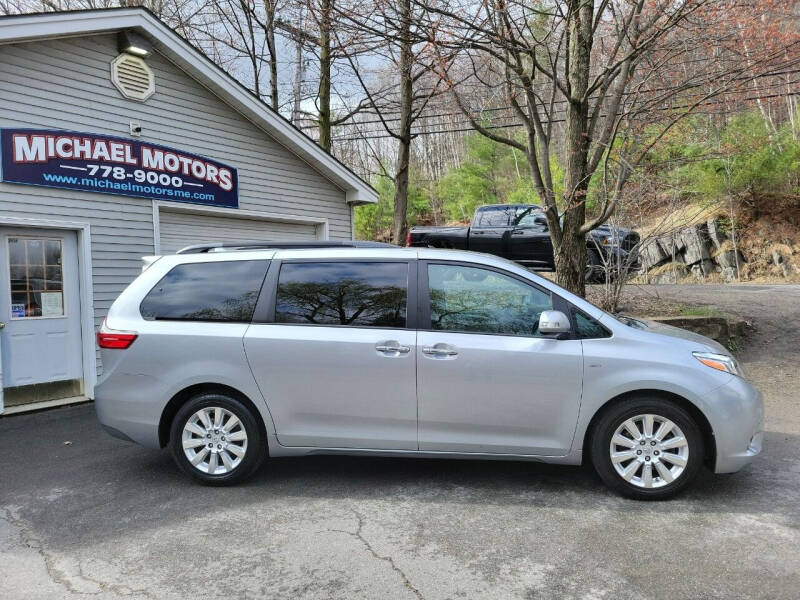 2016 Toyota Sienna for sale at MICHAEL MOTORS in Farmington ME