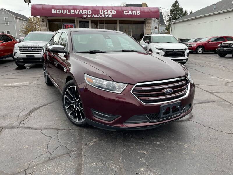 2019 Ford Taurus for sale at Boulevard Used Cars in Grand Haven MI