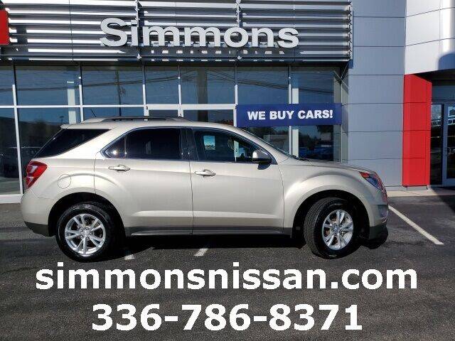 2016 Chevrolet Equinox for sale at SIMMONS NISSAN INC in Mount Airy NC