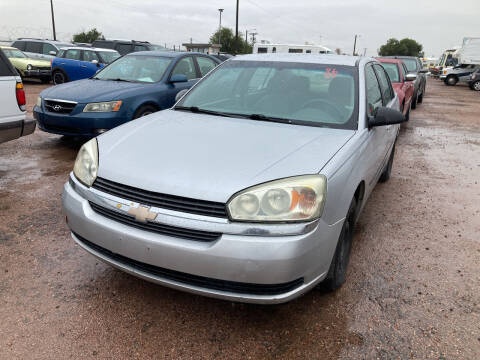 2004 Chevrolet Malibu for sale at PYRAMID MOTORS - Fountain Lot in Fountain CO