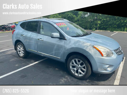 2011 Nissan Rogue for sale at Clarks Auto Sales in Connersville IN