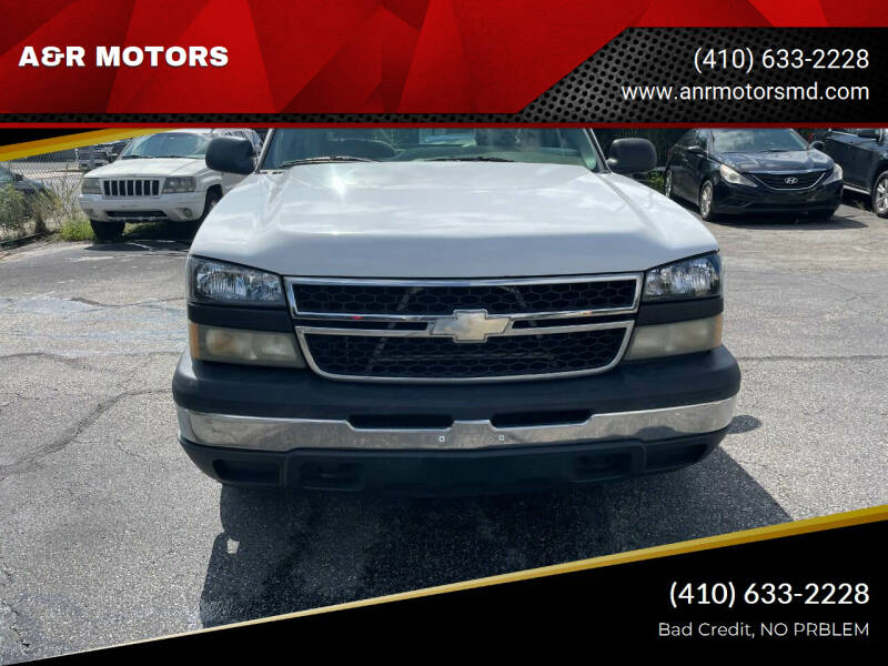 2006 Chevrolet Silverado 1500 for sale at A&R MOTORS in Baltimore MD