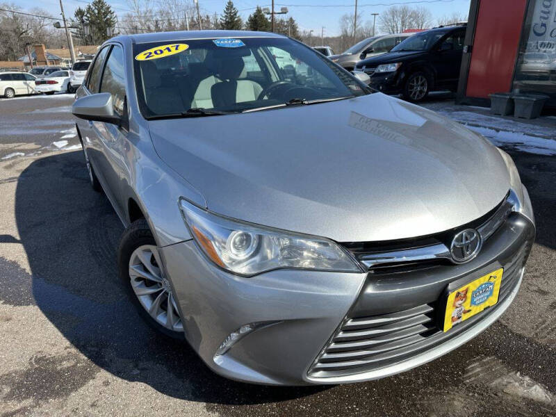 2017 Toyota Camry for sale at 4 Wheels Premium Pre-Owned Vehicles in Youngstown OH