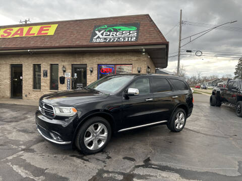 2014 Dodge Durango for sale at Xpress Auto Sales in Roseville MI