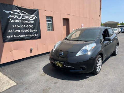 2014 Nissan LEAF for sale at ENZO AUTO in Parma OH