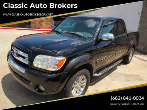 2006 Toyota Tundra for sale at Classic Auto Brokers in Haltom City TX