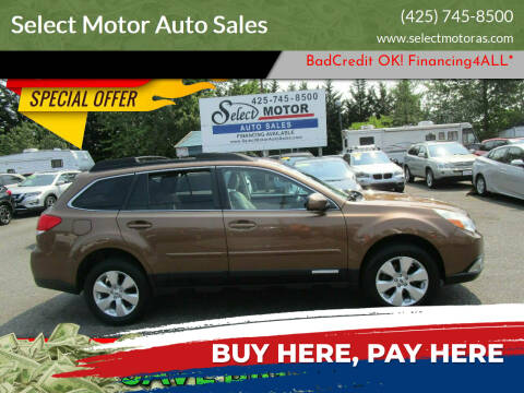 2012 Subaru Outback for sale at Select Motor Auto Sales in Lynnwood WA