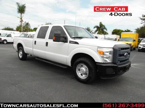 2012 Ford F-250 Super Duty for sale at Town Cars Auto Sales in West Palm Beach FL