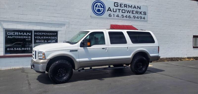 2004 Ford Excursion for sale at German Autowerks in Columbus OH