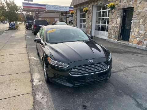 2015 Ford Fusion for sale at Regans Automotive Inc in Auburndale MA