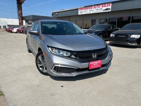 2019 Honda Civic for sale at GREENWOOD AUTO LLC in Lincoln NE