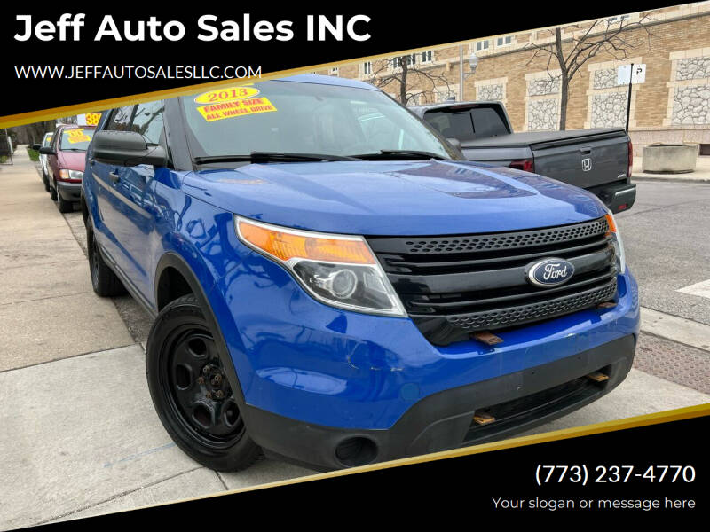 2013 Ford Explorer for sale at Jeff Auto Sales INC in Chicago IL