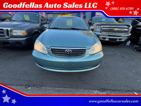 2005 Toyota Corolla for sale at Goodfellas Auto Sales LLC in Clifton NJ