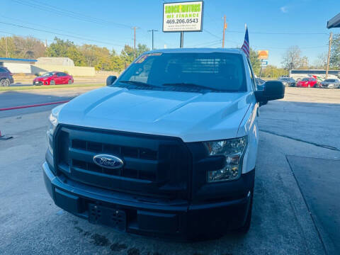 2016 Ford F-150 for sale at Shock Motors in Garland TX